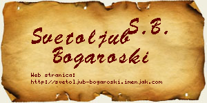 Svetoljub Bogaroški vizit kartica